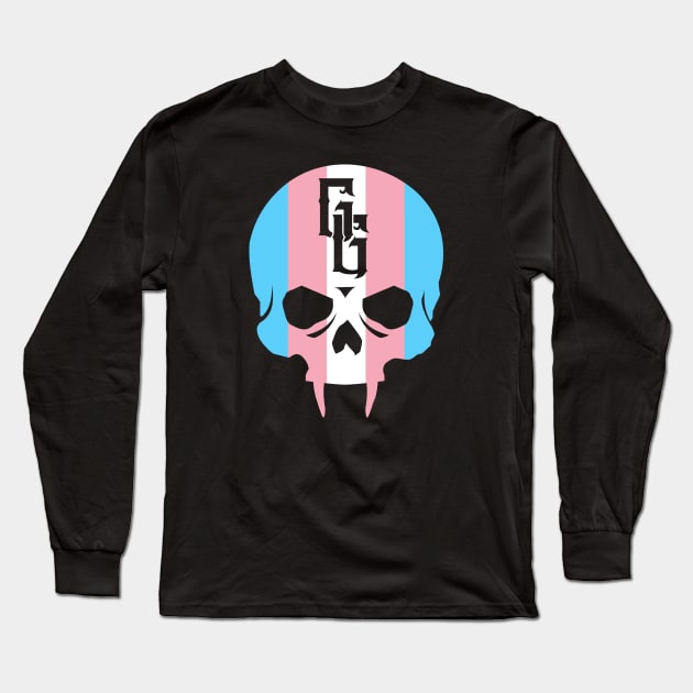 Trans Pride Gehenna Long Sleeve T-Shirt by highcouncil@gehennagaming.com